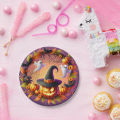 Betoverde Halloween Night Paper Borden Papieren Bordje (Feest)