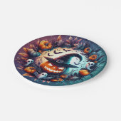 Betoverde Halloween Night Paper Borden Papieren Bordje (Gekanteld)