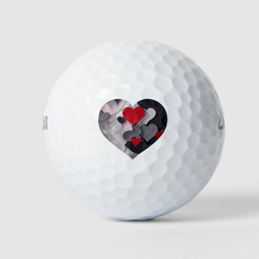 Betoverde harten golfballen (Voorkant)