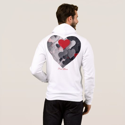 Betoverde harten hoodie (Achterkant volledig)