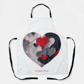 Betoverde harten schort (Voorkant)