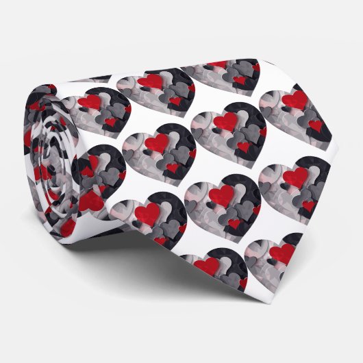 Betoverde harten stropdas (Opgerold)