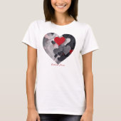 Betoverde harten t-shirt (Voorkant)