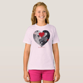 Betoverde harten t-shirt