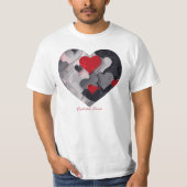 Betoverde harten t-shirt (Voorkant)