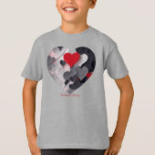 Betoverde harten t-shirt (Voorkant)