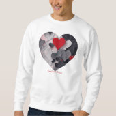 Betoverde harten trui (Voorkant)