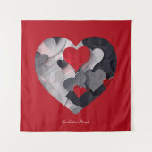 Betoverde harten wandkleed (Voorkant)