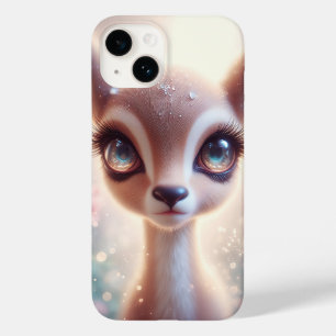 Betoverde Hemelse Ree Kunst Fonkelende Sterrenstel Case-Mate iPhone 14 Hoesje