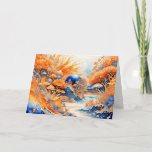 Betoverde herfst Dreamscape Notitiekaartje