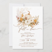 Betoverde Herfst in liefde Vrijgezellenfeest Kaart (Voorkant)