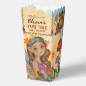 Betoverde Herfst Sprookje Baby shower Popcorn Bedankdoosjes (Voorkant)