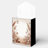 Betoverde herfstbos vossen bruiloft bedankdoosjes (Geopend)