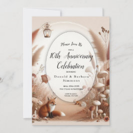 Betoverde Herfstbos Vossen Kaart