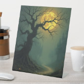 Betoverde herfstnachten reclamebord met voetstuk (Insitu)