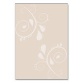 Betoverde herfstvossen kaart (Achterkant)