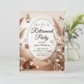 Betoverde herfstvossen kaart (Staand voorkant)