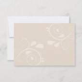 Betoverde herfstvossen RSVP kaartje (Achterkant)