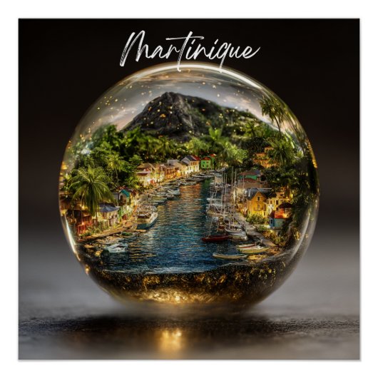 Betoverde herinnering Martinique Perfect Poster (Voorkant)