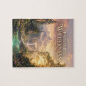 Betoverde Hertenwaterval Fantasie Legpuzzel (Horizontaal)