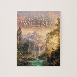 Betoverde Hertenwaterval Fantasie Legpuzzel