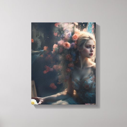 Betoverde Hoek Canvas Afdruk (Voorkant)