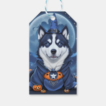 Betoverde Husky Hond: Magische Halloween Verrukkin