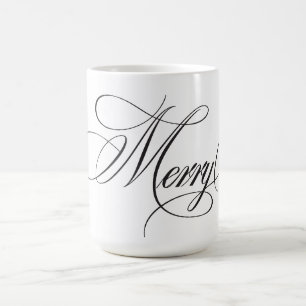 Betoverde Immergroene Elegantie Kerst Magische Mok