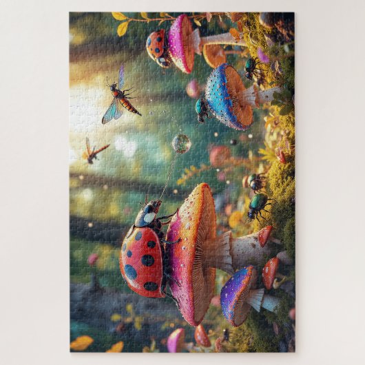 Betoverde Insecten Carnaval Legpuzzel (Verticaal)