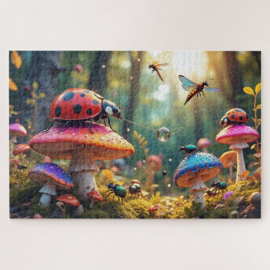 Betoverde Insectencarnaval Legpuzzel (Horizontaal)