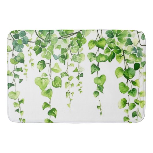 Betoverde Ivy Haven: Waterverf dromen Badmat (Voorkant)