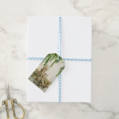 Betoverde Kasteel Sprookje Gift Tag – Mos & Maanl Cadeaulabel (Met Touw)