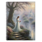 Betoverde kasteeltuin met prinses notitieboek (Voorkant)