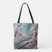 Betoverde Kersenbloesems  Tote Bag (Achterkant)