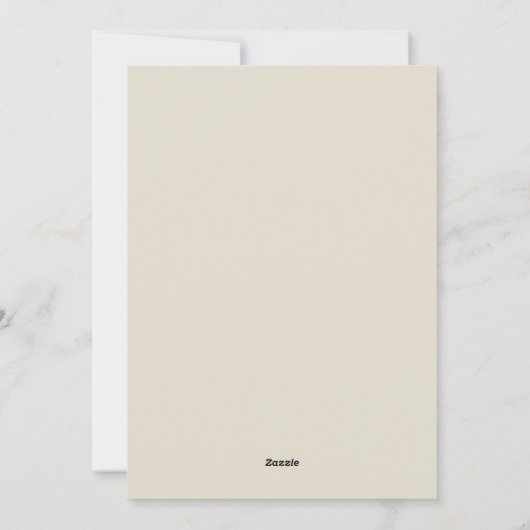 Betoverde Kerst in het Bos Feestdagenkaart (Achterkant)