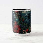 Betoverde Kerst Raven Mok – 15oz Winter Gotiek (Center)