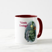 Betoverde Kerstboom Mok (Voorkant rechts)