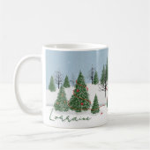 Betoverde Kerstmug van het Bos Koffiemok (Links)