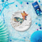 Betoverde Kinder vos Verjaardag Papieren Bordje (Feest)