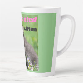 betoverde kitten latte mok