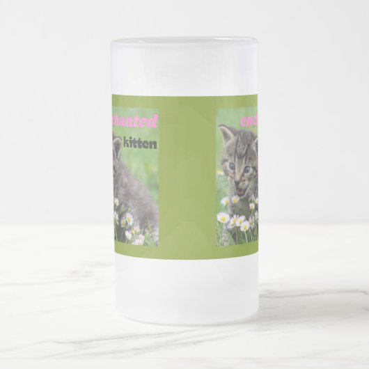 betoverde kitten matglas bierpul (Center)