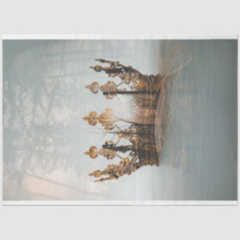 Betoverde kroon van Jezus Decoupage Tissuepapier