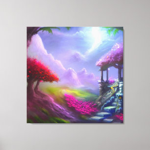 Betoverde Land Canvas Kunst