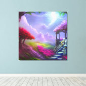 Betoverde Land Canvas Kunst (Insitu (Houten vloer))