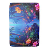 Betoverde levendige River Forest Dream Badmat (Voorkant Verticaal)