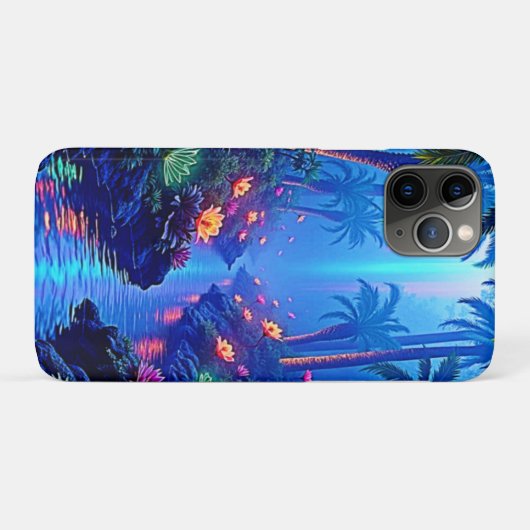 Betoverde levendige River Forest Dream Case-Mate iPhone Case (Achterkant (horizontaal))