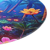 Betoverde levendige River Forest Dream Snijplank (Hoek)