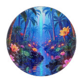 Betoverde levendige River Forest Dream Snijplank (Voorkant)