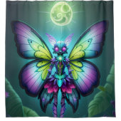 Betoverde Lunar Fairy Fantasy Worlds Douchegordijn (Voorkant)