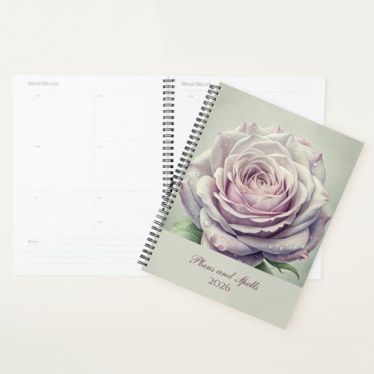 Betoverde Maanlichte Roos Planner (Display)